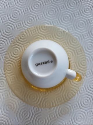 Set 6 Tazzine Caffè Guzzini Giallo