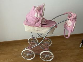 Carro muñecas Martina - Rosa