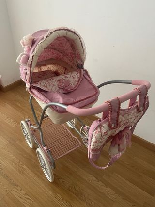 Carro muñecas Martina - Rosa