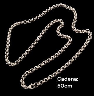 Cadena Rolo 50cm - Acero Quirúrgico 316L