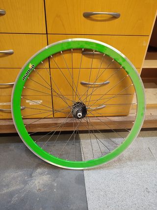 Rueda Fixie Mango Verde