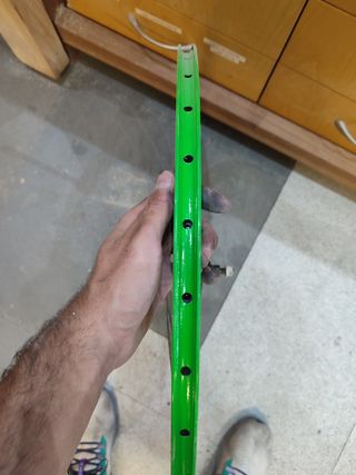 Rueda Fixie Mango Verde