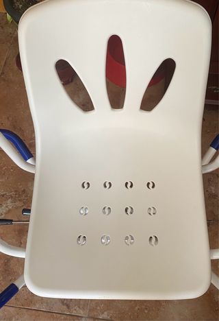 Silla giratoria de baño Ortoprime 360º