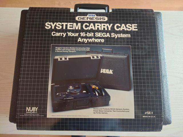 NUEVA Maleta SEGA Genesis (MegaDrive) Original