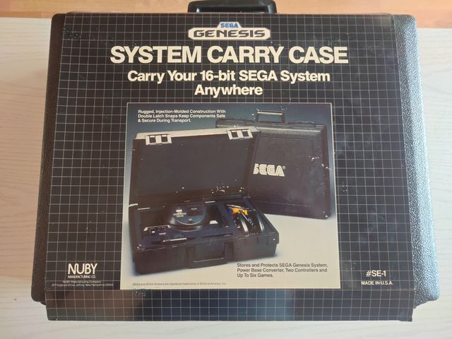 NUEVA Maleta SEGA Genesis (MegaDrive) Original