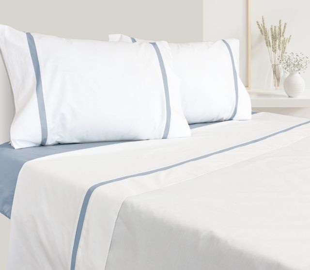 Lençóis algodão percal, 200 fios VÁRIAS CORES