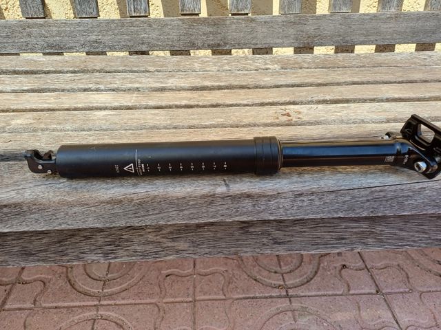 Tija telescópica bicicleta 100mm 31.6