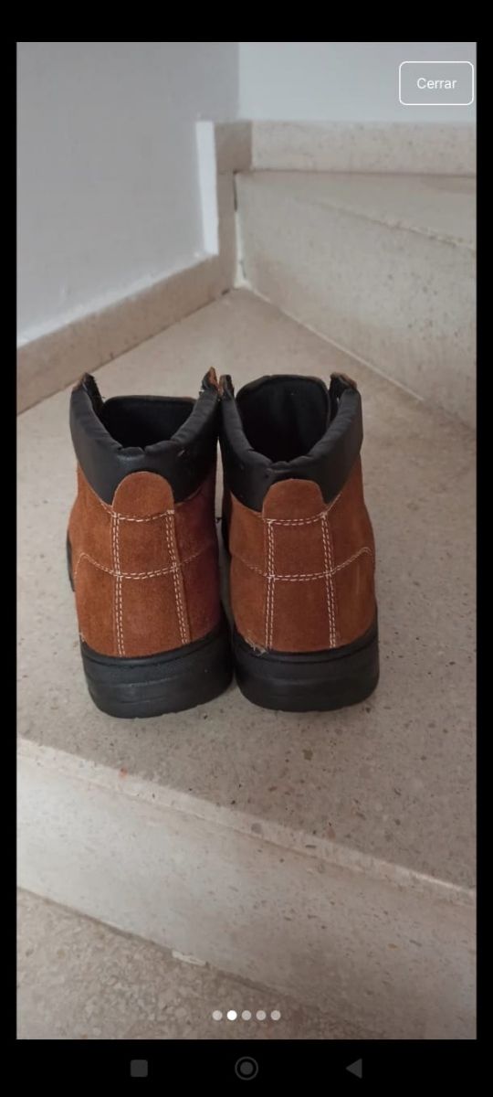 Botas Marrón Piel ante