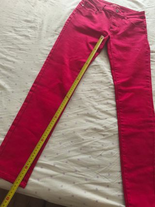 Pantalones Rojos Mujer