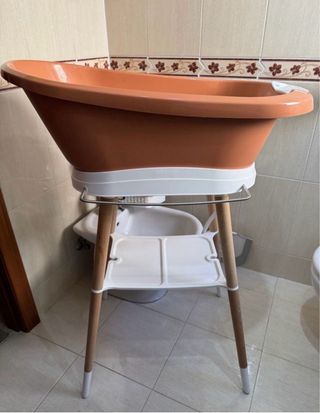 Bañera bebé Jou - Soporte madera