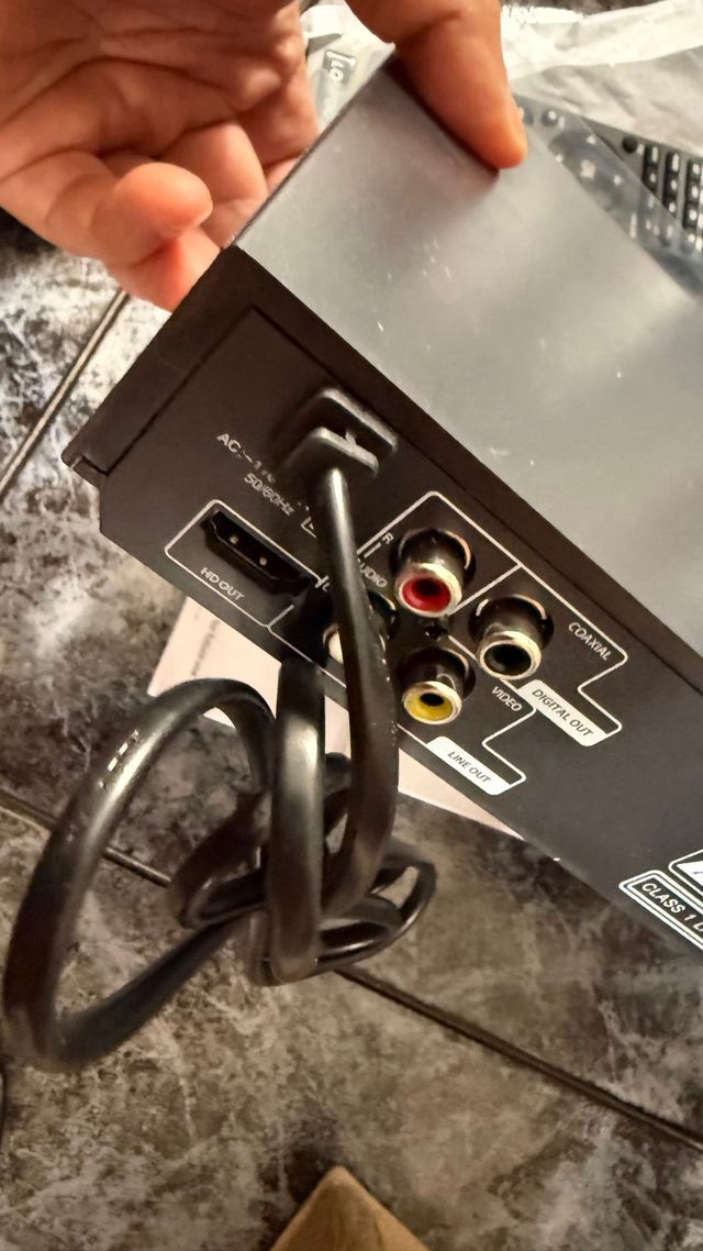 Reproductor de DVD LP-099 Full HD 1080P HDMI y USB