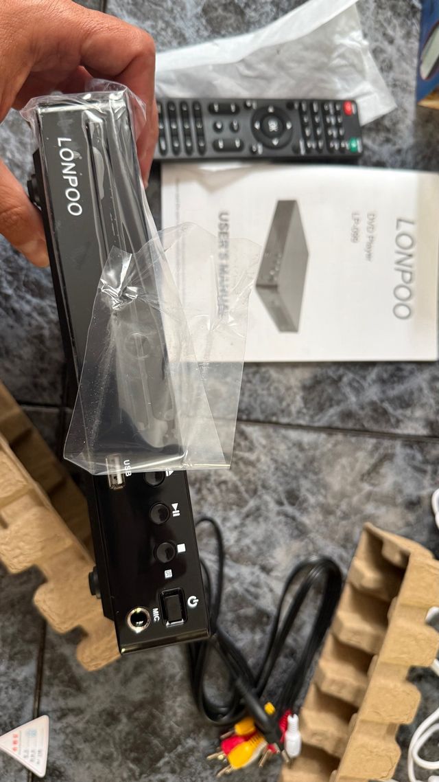 Reproductor de DVD LP-099 Full HD 1080P HDMI y USB