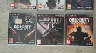 6 Juegos Call of Duty PS3 Juntos o por separado