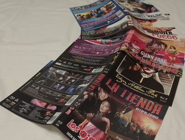 7 CARÁTULAS BLU-RAY