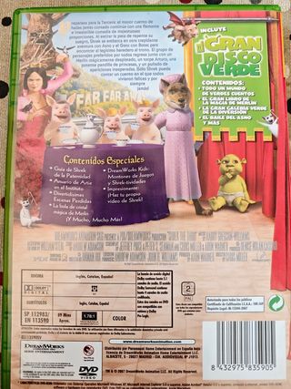 Shrek Tercero - DVD Infantil