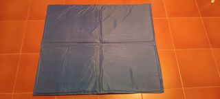 Manta refrescante azul perros