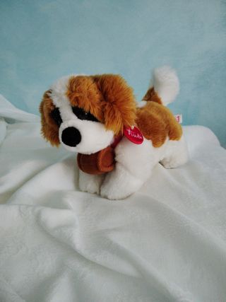 Peluche cane San Bernardo. 