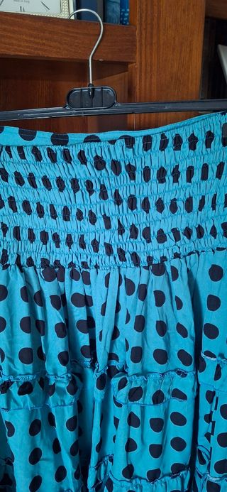 Falda flamenca lunares 