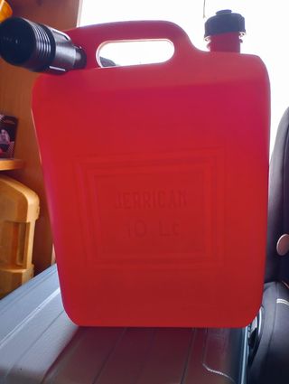 Tanica Benzina 10lt Rossa