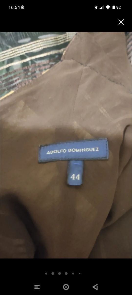 Vestido Adolfo Domínguez