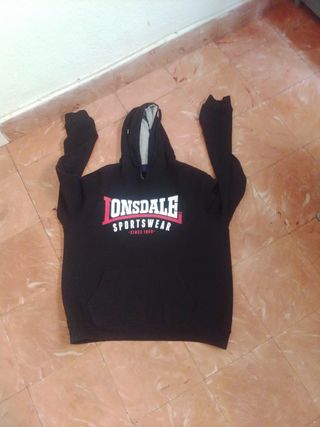 Sudadera Lonsdale negra