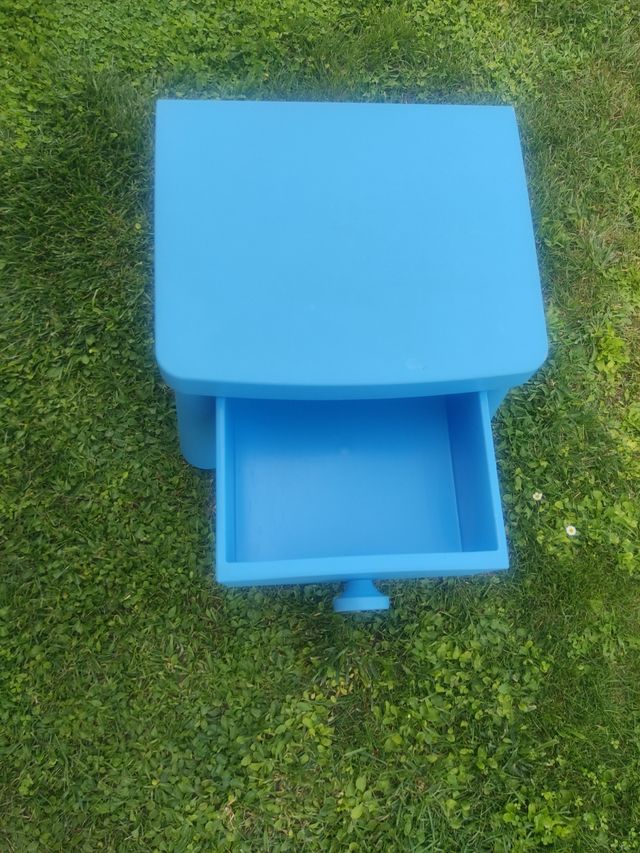 Comodino per bambini blu Ikea Mammut