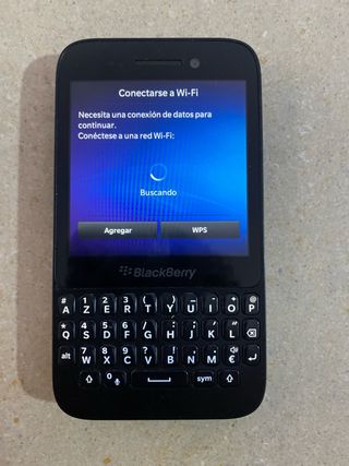 BlackBerry teléfono móvil negro