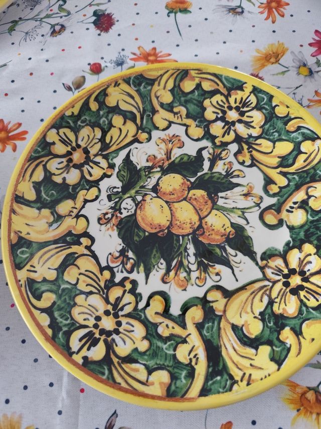 Set servizio piatti ceramica pezzi 12