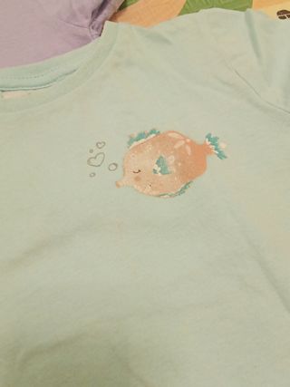 5 magliette cotone 2-3 anni 98 cm