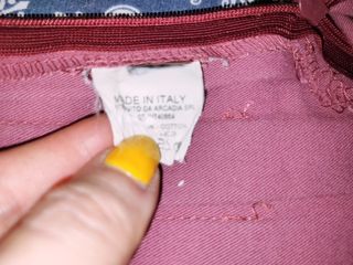 Minigonna plissé rosa Dondup