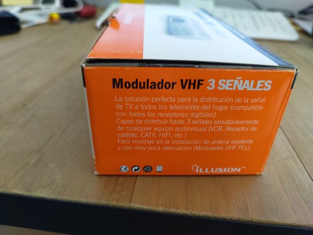 Modulador VHF ILLUSION - 3 Señales