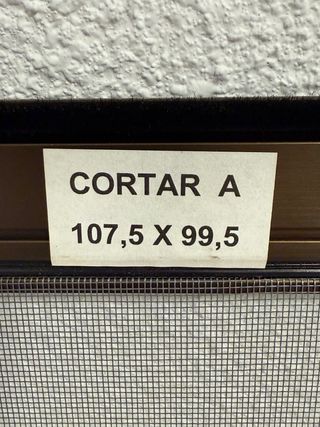Mosquiteras ventanas correderas
