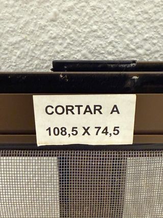 Mosquiteras ventanas correderas
