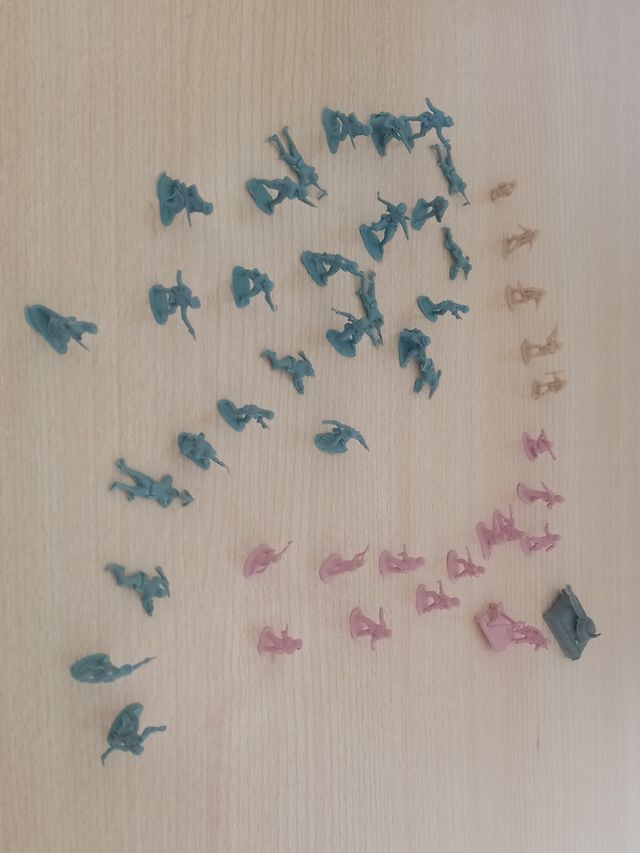 Soldaditos Montaplex WWII (47uds)