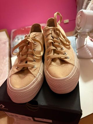 converse all star beige