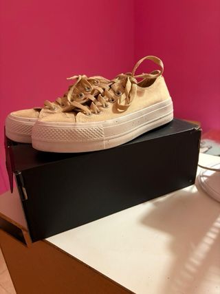 converse all star beige