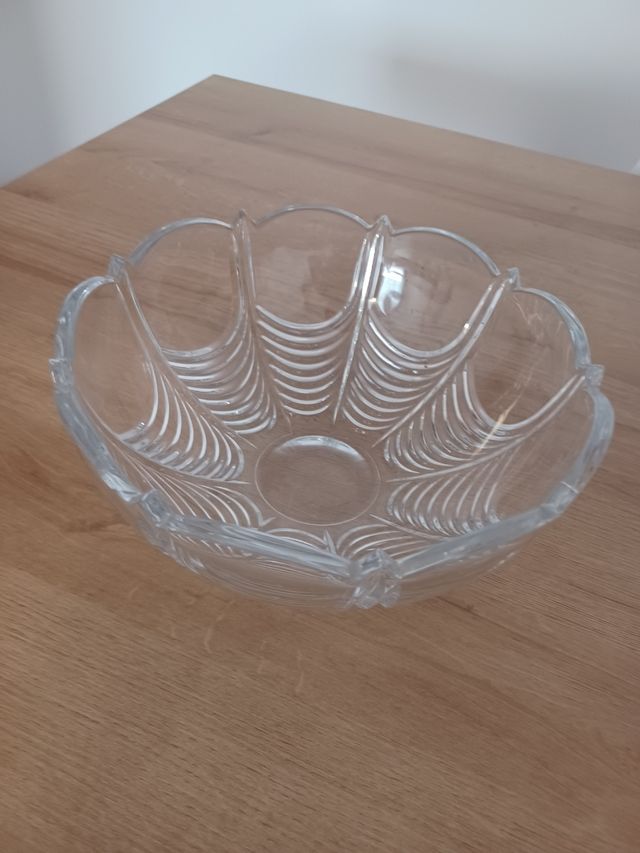 Frutero/Cuenco cristal Bohemia