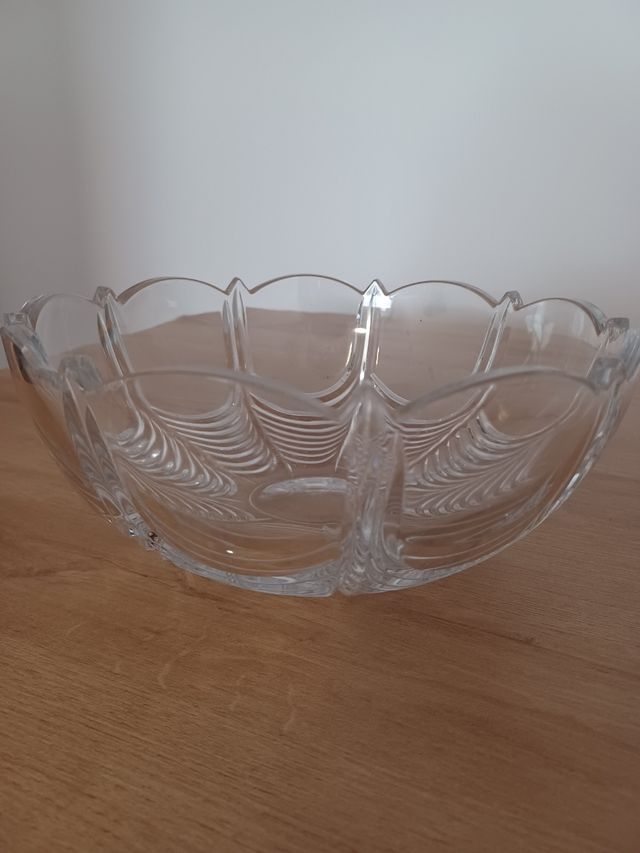 Frutero/Cuenco cristal Bohemia