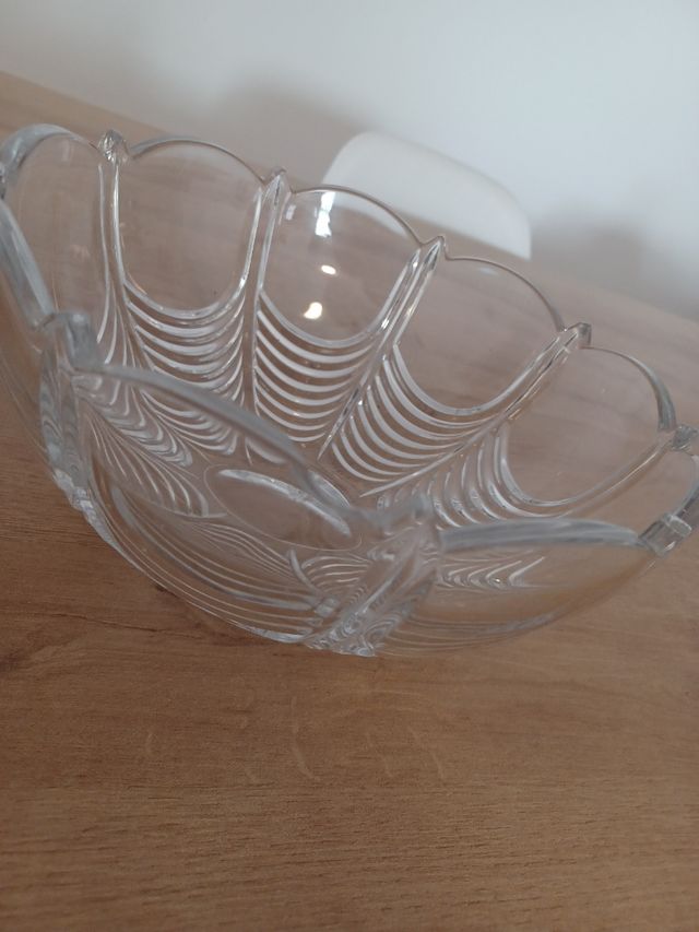 Frutero/Cuenco cristal Bohemia