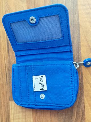 Monedero Kipling azul