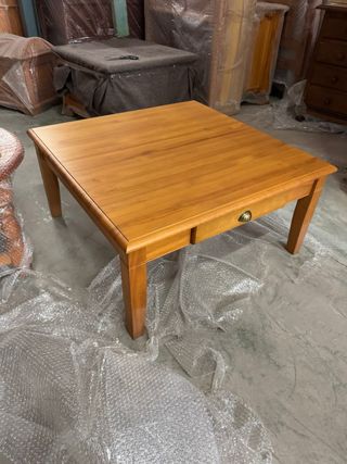 Mesa centro madera maciza