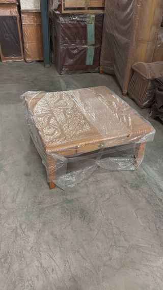 Mesa centro madera maciza