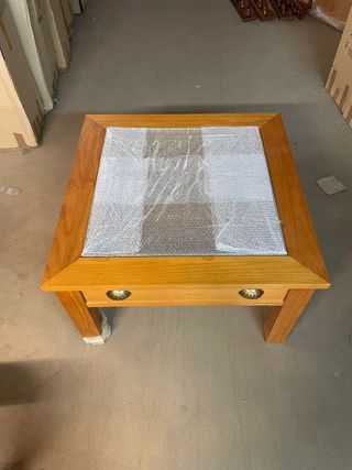 Mesa centro madera maciza pino