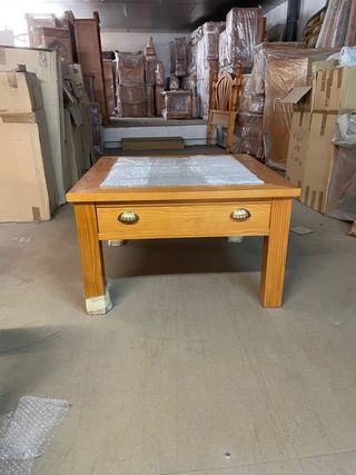 Mesa centro madera maciza pino