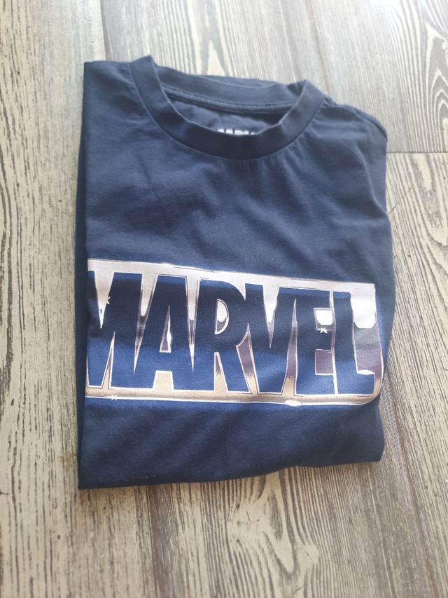 T-Shirt Marvel blu tg.S