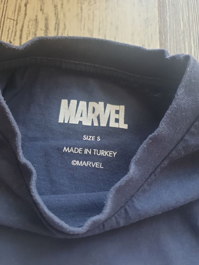 T-Shirt Marvel blu tg.S