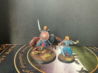 Boromir a piedi e cavallo esdla lotr mesbg