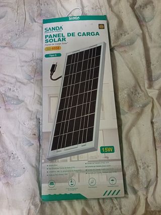 Panel Solar SANDA 15W - Tipo C