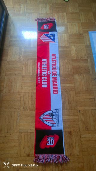 Bufanda Athletic Club - Atlético de Madrid 2011