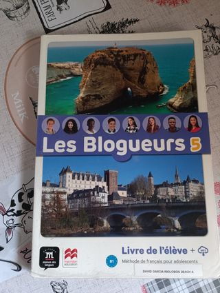 Les Blogueurs 5, B1 libro de texto+ ejercicios